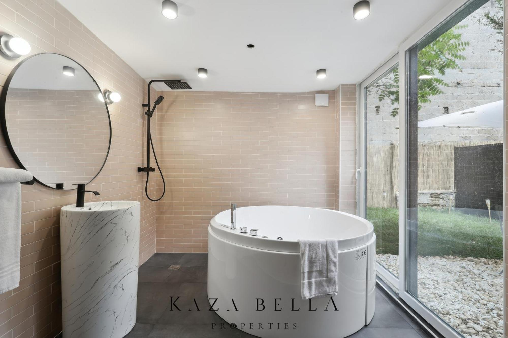 Kaza Bella - Maisons Alfort 6 Luxurious Little House With Private Garden And Jacuzzi Exterior foto